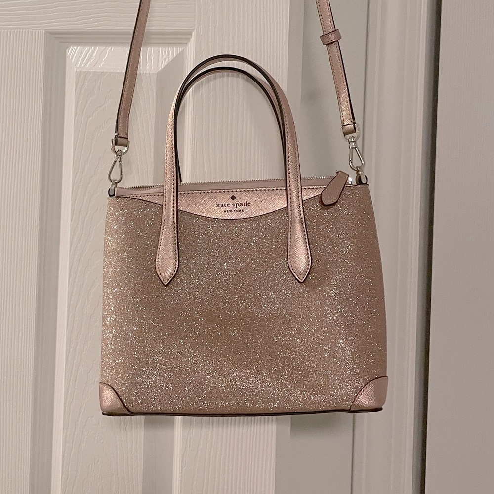 Authentic Kate Spade Rose gold crossbody
